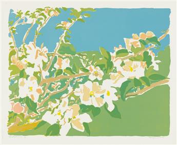 FAIRFIELD PORTER Apple Blossoms I-III.